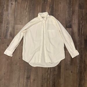 Classic Women’s White Button Down Shirt